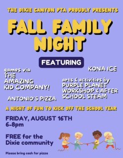 Fall Family Night